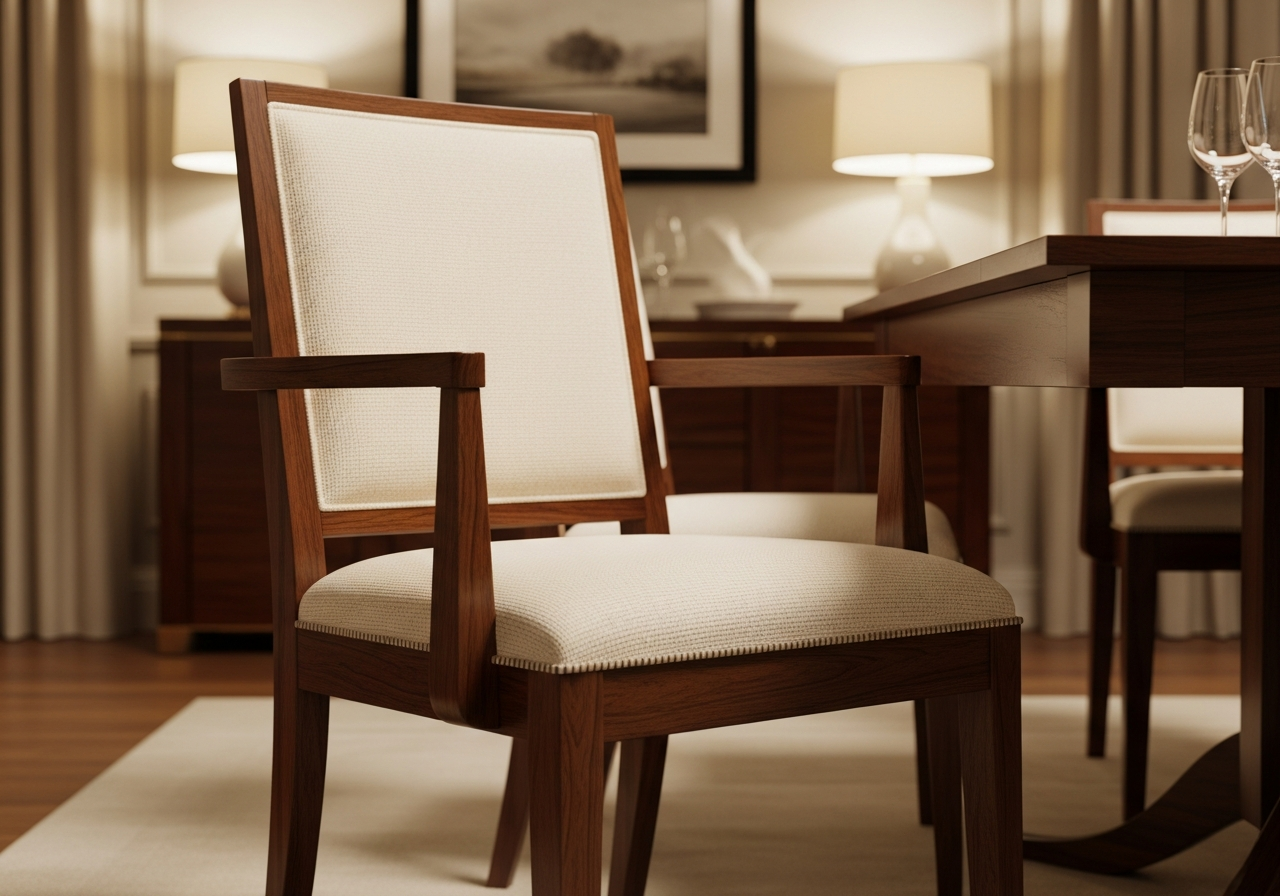 After antique chair restoration